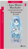 Raúl pintado de azul